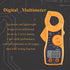 Multimeter,Digital Clamp Multimeter AC DC Voltmeter Ammeter Ohmmeter Volt Tester LCD Meter,with Overload Function...