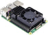 Yahboom Cooler for Raspberry Pi 5,with PWM Cooling Fan Aluminum Heatsink for Pi5?Insulation Silicone Thermal Pad Cool Cooler Pi50 Cool Down Quickl...