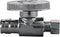 EZ-Fluid Expansion Type Pex Valve 3/8"OD Compression x 1/2"Pex Fittings 1/4Turn LF Brass Straight Stop Valve Water ShutOff Ball Valve,Fits Pex F19...