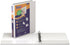 QuickFit View Binder, 1 Inch, Angle D Ring, White (87010)...