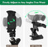 MoKo Phone Stand Golf Cart Mount, Cell Phone Holder Golf Analyzer Accessories for Recording Golf Swing Multi Angles Clip Holder for Live Streaming...