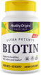 Healthy Origins Ultra-Potency Biotin (B7), 10,000 mcg - Supports Skin, Hair & Nails - High-Grade Vitamin B7 - Non-GMO, Gluten-Free Biotin for Vega...