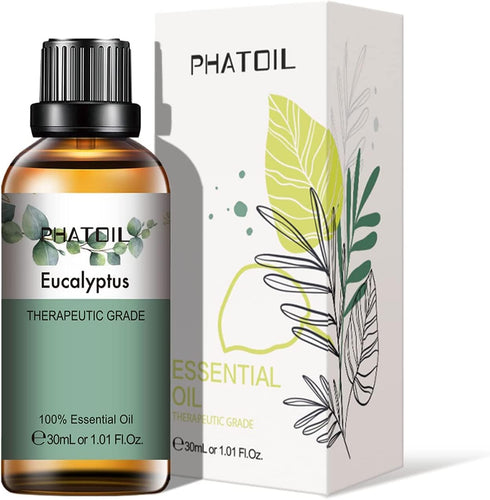 Eucalyptus Essential Oil 30ML, Pure Eucalyptus Essential Oils for Diffuser, Humidifier, Aromatherapy, Perfect for DIY Soap, Candle, Bath Bombs Mak...