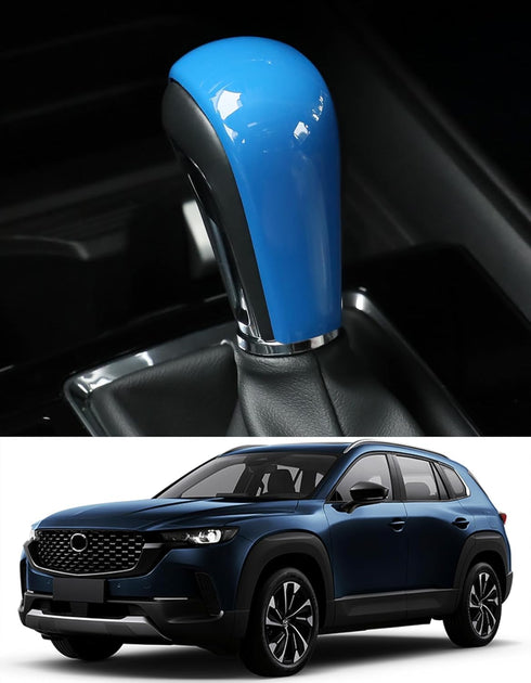 for Mazda CX50 2023 2024 Interior Center Console Gear Shift Knob Cover Gear Panel Cap Trim, Interior Sporty Accessories for 2023 2024 Mazda CX-50 ...