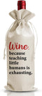 Thank You Teacher Gift Wine Bag For Women Man Male Her From Student Grad, Farewell Graduation Party Decor Favors or Supply, Teachers Appreciation ...