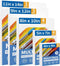 FIXSMITH Canvas Boards for Painting 18 Pack, Multi Pack- 4x4, 5x7, 8x10, 9x12, 11x14 Inches, 100% Cotton Primed Canvas Panels for Acrylic, Oil, Ar...