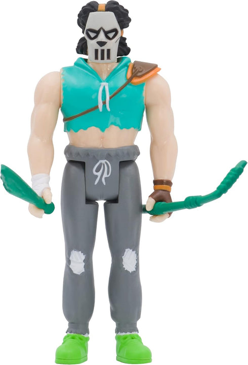 Super7 Teenage Mutant Ninja Turtles Casey Jones 3.75 in Reaction Figure...
