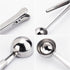 10 PCS Scoop with Clip,2-in-1 Stainless Steel Coffee Scoop and Bag Clip for Measuring Coffee, Tea?Protein Powder, Instant Drinks...