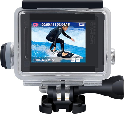 Suptig Housing Rechargeable Waterproof housing for GoPro Hero 4 Hero 3+ Hero 3 Outside Action Camera for Underwater Charge Use - Water Resistant u...