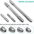 DaKuan 8PCS DIY Jewelry Accessories Twisted Copper Wire Tool (2 Mini DIY Hand Drill Pin Vise) with Jewelry Beading Wire for Jewelry Making Supplie...
