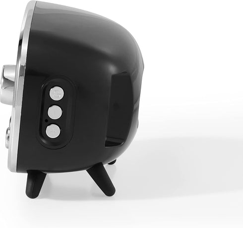 Crosley CR3039A-BK Rondo Retro Portable Rechargeable Bluetooth Speaker, Black...