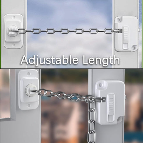 Cabinet Locks for Babies (2 Pack), Heavy Refrigerator Lock, for Fridge, Cabinets, Drawers, Dishwasher, Toilet, Window and Child Locks for Cabinets...