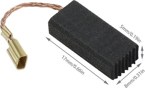 4 Pairs of Angle Grinder Carbon Brushes 5x8x17mm 1607014116 Compatible with Bosch PWS7-115 GWS9-125 S4B GWS500 GWS650 PWS500 PWS550 Power Tool Rep...