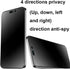 2 Pack 360 Degree Anti-glare Privacy Tempered Glass for iPhone 15 Pro Max Anti-Spy 4 Directions Matte Screen Protector Film 4 Sides Anti-Peeping 6...