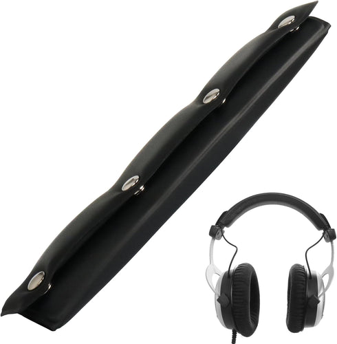 DT880 Headband Cushion Replacement Protein Leather Headband Pad Compatible with DT 770 860 880 990 PRO/Sennheiser HD380 HD600 HD650/ ATH-M50/ Sony...