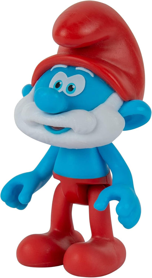 The Smurfs GARGAMEL VS Smurfs 6 Figure Multipack - Features 2-Inch Smurfette, Papa Smurf, Brainy Smurf, Baby Smurf, Azrael, 3-Inch Gargamel - Auth...