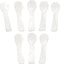 Caviar Spoons - Mother of Pearl - 8 pack - 3 inch spoons - Hand Crafted - Individual and Group Serving Spoons - Restaurant Quality - Perfect for E...