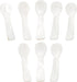 Caviar Spoons - Mother of Pearl - 8 pack - 3 inch spoons - Hand Crafted - Individual and Group Serving Spoons - Restaurant Quality - Perfect for E...