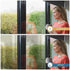 One Way Mirror Window Film Daytime Privacy, Heat Control Sun Blocking Anti UV Reflective Film Static Cling for Home Office Living Room (Silver, 17...