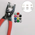 Censib 200 Sets Snap Button Kit with Snap Fastener Tool for Clothing Fabric?800pcs Button Snaps 9mm)...