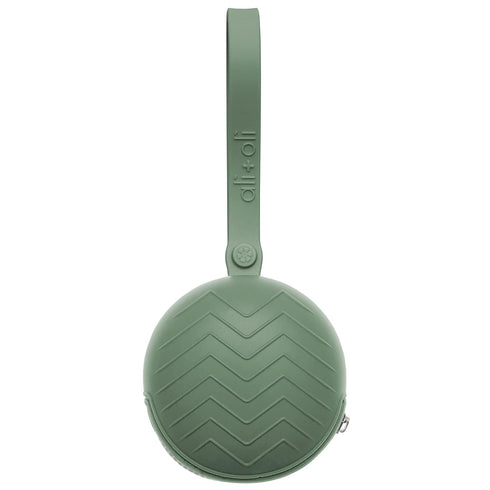 Ali+Oli BPA-Free Silicone Pacifier Holder Case (1-pk) Diaper Bag Accessory Newborn Travel Baby Pacifier Pouch (Army Green)...