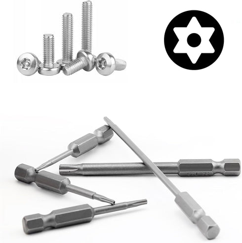 Torx Head Screwdriver Bit Set, 11 PCS Magnetic Torx Bit Set, 3 inch Security Torx Bit Set, S2 Steel Star Screwdriver Kit Tools for Shark Vacuum...