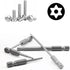 Torx Head Screwdriver Bit Set, 11 PCS Magnetic Torx Bit Set, 3 inch Security Torx Bit Set, S2 Steel Star Screwdriver Kit Tools for Shark Vacuum...