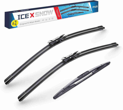 3 Wipers 20"/20"/12" Windshield Wiper Blades Replacement for Ford Escape 2012 2011 2010 2009 2008 OEM Quality Automotive Windshield Wiper Blades,P...