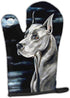 Caroline's Treasures 7067OVMT Great Dane Moonlight Oven Mitt Heat Resistant Thick Oven Mitt for Hot Pans and Oven, Kitchen Mitt Protect Hands, Coo...