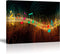 Music Wall Art for Bedroom, PIY Modern Musical Note Canvas Prints Stretched with Frame, Beautiful Notes Beating on Staff Picture Decor (Waterproof...