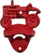 Treasure Gurus Rustic Cast Iron Wall Mount Red Farm Tractor Beer Cap Soda Pop Top Bottle Opener...