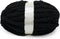 Black Chenille Chunky Yarn for Hand Knitting Fluffy Jumbo Chenille Yarn DIY for Crocheting Blanket Cushion 1 Skein (8.5 oz, 32 yds Each Skein)......