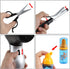 deAO Stylist Hairdresser Barber Salon Role Play Set with Hairdryer, Curling Iron, Belt and Styling Accessories Included – Great Pretend Play Set f...