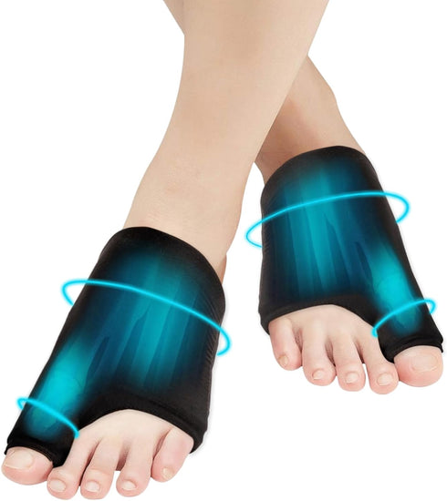 Foot Ice Packs Big Toe for Bunion Relief Gout Pain Relief, Reusable Toe Ice Pack for Hot & Cold Therapies, Gel Foot ice Pack for Swelling, Spraine...