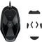 kwmobile Mouse Feet Replacement Compatible with Logitech G303 / G302 Computer Mouse Skates Sticker - Black...