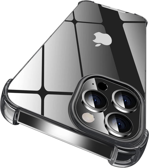 ORIbox iPhone 12/12 Pro Black Shockproof Case - 4 Corner Protection...