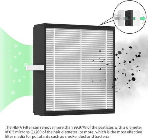 Afloia Efficient Filter for Q10 Air Purifier and Dehumidifier 2-in-1 (Air Purifier Q10 Filter Replacement)...