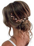 Jakawin Leaf Bride Wedding Hair Vine Gold Hair Piece Bridal Hair Accessories for Women and Girls HV179 (Rose Gold)...