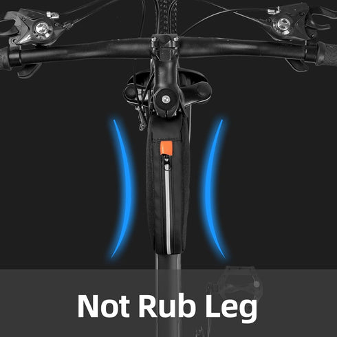 Bike Top Tube Bag Waterproof Bicycle Front Frame Bag Top Tube Bike Pouch for Road Mountain Bicycle Outdoor Cycling Travel Hiking...