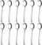 Teaspoons Silverware, 4.8 Inch Coffee Spoons Set of 12,Food Grade 18/8 Stainless Steel Tea Spoons,Dessert Spoons,Small Spoons,Mini Spoons,Mirror F...