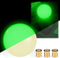 Glow Green Auto Car Shift Knob Round Ball Weighted Manual Gear Stick Shifter Adapter JDM Universal...