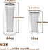 Cold Brew Coffee Filter for 64 OZ Wide Mouth Mason Jar, 304 Stainless Steel Strainer with Seal Ring for Iced Drinks, Sun Tea Infuser and Cold Brew...