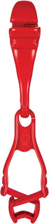Ergodyne Squids 3400 Glove Clip Holder with Dual Clips, 6-Pack, Red...