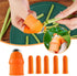 Garden Silicone Thumb Cutter Set, Separator Finger Plant Fruit Picking Tool, Fruit and Vegetable Picking Potted Plants Trim Silicone Thumb Tool fo...