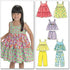 McCall's Patterns M6017 Toddlers'/Children's Tops, Dresses, Shorts and Pants, Size CF (4-5-6)...