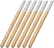 Spring Contact Probe, 100PCS Round Pogo Pins Stainless Steel Wire Mini Size with Brass Plunger for Circuit Soldering Projects...