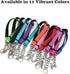 Martingale Dog Collar with Stainless Steel Chain, Adjustable Soft Padded Nylon Reflective Collar, No Pull Heavy Duty Chain Walking Training Collla...