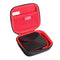 Hermitshell Hard Travel Case for KONFULON Portable Charger 10000mAh Power Bank (Black+Red)......