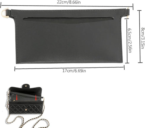 Purse kit Sarah bag, detachable bag inserted into organizer Emily wallet diagonal shoulder bag...