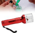 Nail Art Powder Mixing Grinder, Nail Powder Mixer Blender Aluminum Electric Tobacco Grinder Powder Grinding Machine Tool for Nail Salon (red)...
